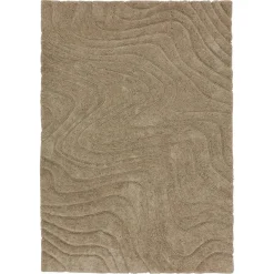 Cheap Vloerkleed Swirl Taupe - 190X280 Cm Vloerkleden