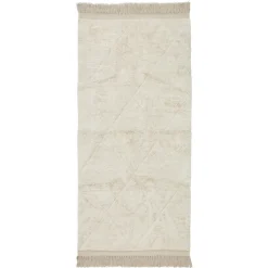 Best Vloerkleed Tiwi Wit - 80X180 Cm Vloerkleden