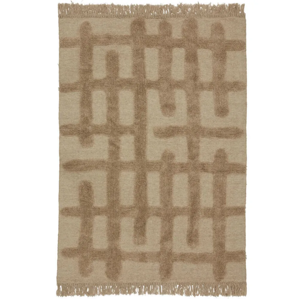 Hot Vloerkleed Zayante 160X230Cm Zand Vloerkleden