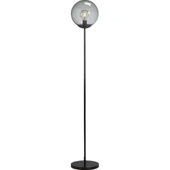 Discount Vloerlamp Sela Zwart Vloerlampen