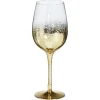 New Wijnglas Metallic Goud Glazen & Mokken