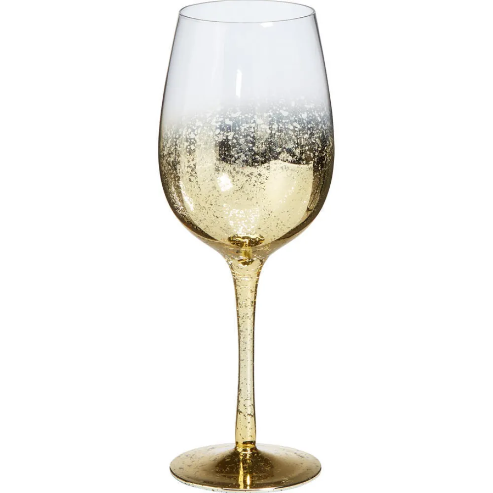 New Wijnglas Metallic Goud Glazen & Mokken
